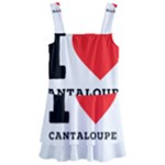 I love cantaloupe  Kids  Layered Skirt Swimsuit
