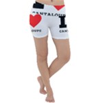 I love cantaloupe  Lightweight Velour Yoga Shorts