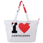 I love cantaloupe  Full Print Shoulder Bag