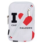 I love cantaloupe  Belt Pouch Bag (Large)