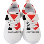 I love cantaloupe  Kids  Velcro Strap Shoes