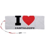 I love cantaloupe  Roll Up Canvas Pencil Holder (M)