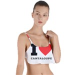 I love cantaloupe  Layered Top Bikini Top 