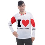 I love cantaloupe  Men s Pique Long Sleeve Tee