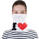 I love cantaloupe  Face Seamless Bandana (Adult)