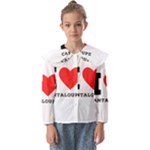 I love cantaloupe  Kids  Peter Pan Collar Blouse