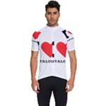 I love cantaloupe  Men s Short Sleeve Cycling Jersey