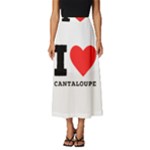 I love cantaloupe  Classic Midi Chiffon Skirt