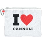 I love cannoli  Canvas Cosmetic Bag (XXL)