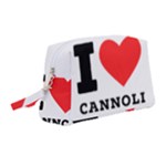 I love cannoli  Wristlet Pouch Bag (Medium)