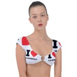 I love cannoli  Cap Sleeve Ring Bikini Top