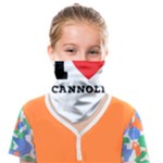 I love cannoli  Face Covering Bandana (Kids)