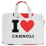 I love cannoli  MacBook Pro 16  Double Pocket Laptop Bag 