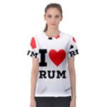 I love rum Women s Sport Mesh Tee