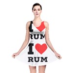 I love rum Reversible Skater Dress