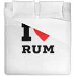 I love rum Duvet Cover (King Size)