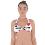 I love rum Halter Neck Bikini Top