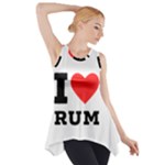 I love rum Side Drop Tank Tunic