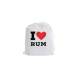 I love rum Drawstring Pouch (XS)