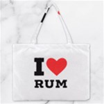 I love rum Zipper Medium Tote Bag