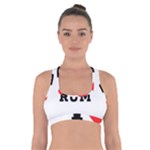 I love rum Cross Back Sports Bra