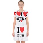 I love rum Adorable in Chiffon Dress