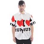 I love rum Men s Short Sleeve Shirt