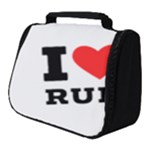 I love rum Full Print Travel Pouch (Small)