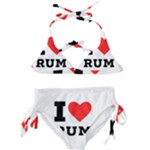 I love rum Kids  Classic Bikini Set