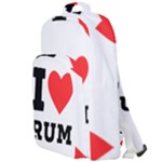 I love rum Double Compartment Backpack