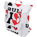 I love rum Buckle Up Backpack