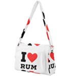 I love rum Front Pocket Crossbody Bag