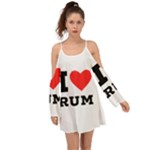 I love rum Boho Dress