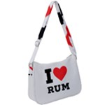 I love rum Zip Up Shoulder Bag