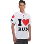 I love rum Men s Polo Tee