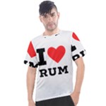 I love rum Men s Sport Top