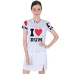 I love rum Women s Sports Top