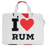 I love rum MacBook Pro 13  Double Pocket Laptop Bag