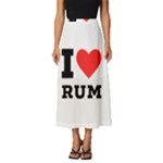 I love rum Classic Midi Chiffon Skirt