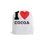 I love cocoa Drawstring Pouch (Medium)