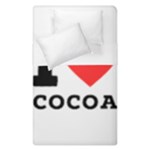 I love cocoa Duvet Cover Double Side (Single Size)