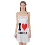 I love cocoa Satin Night Slip