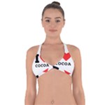 I love cocoa Halter Neck Bikini Top