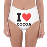 I love cocoa Reversible High-Waist Bikini Bottoms