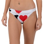 I love cocoa Band Bikini Bottoms