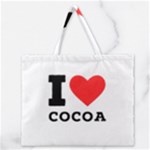 I love cocoa Zipper Large Tote Bag