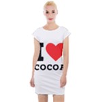 I love cocoa Cap Sleeve Bodycon Dress