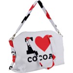 I love cocoa Canvas Crossbody Bag