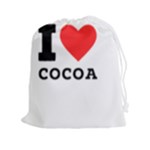 I love cocoa Drawstring Pouch (2XL)