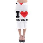 I love cocoa Midi Pencil Skirt